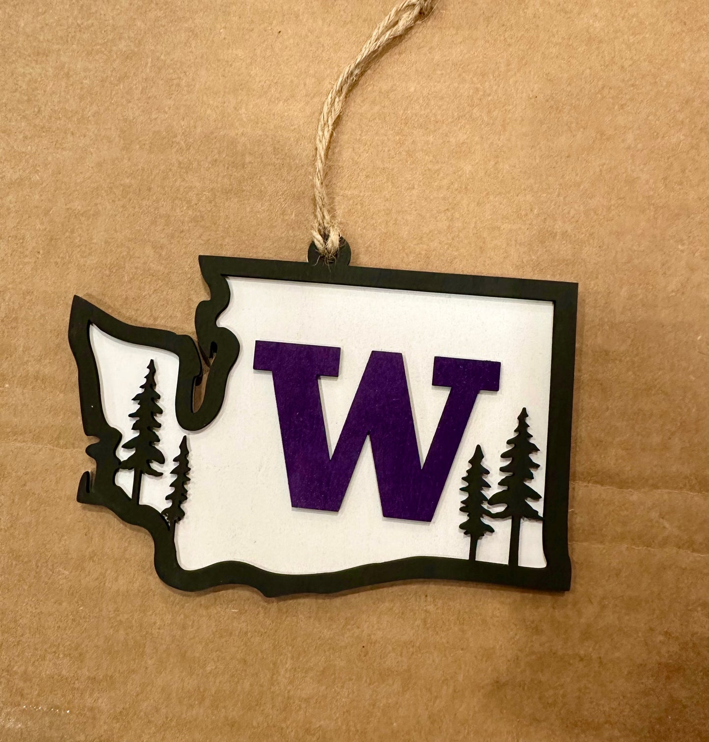 UW Huskies ornament