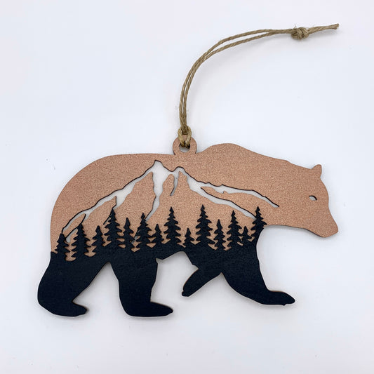 Layered Bear Ornament